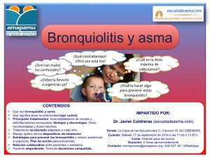 Curso de bronquiolitis y asma - Amapamu