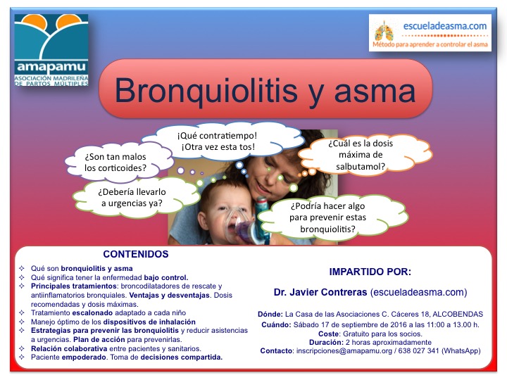 Lee más sobre el artículo Curso de bronquiolitis y asma (17/09/16 – Amapamu)