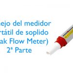 Vídeo 2 sobre el uso del medidor portátil de función pulmonar o peak flow meter