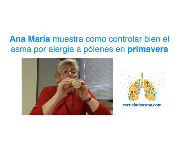 Lee más sobre el artículo ¿Cómo mejorar el control del asma primaveral? Ana nos cuenta cómo se las arregló.