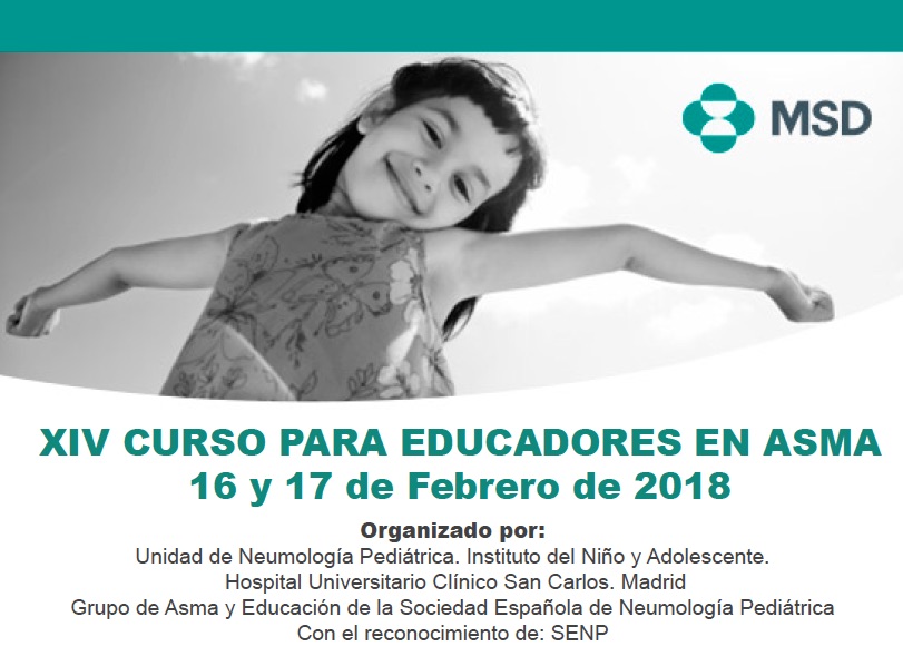Curso para Educadores en Asma (16 y 17 Febrero 2018)