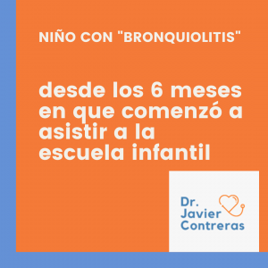 Niño con "bronquiolitis"